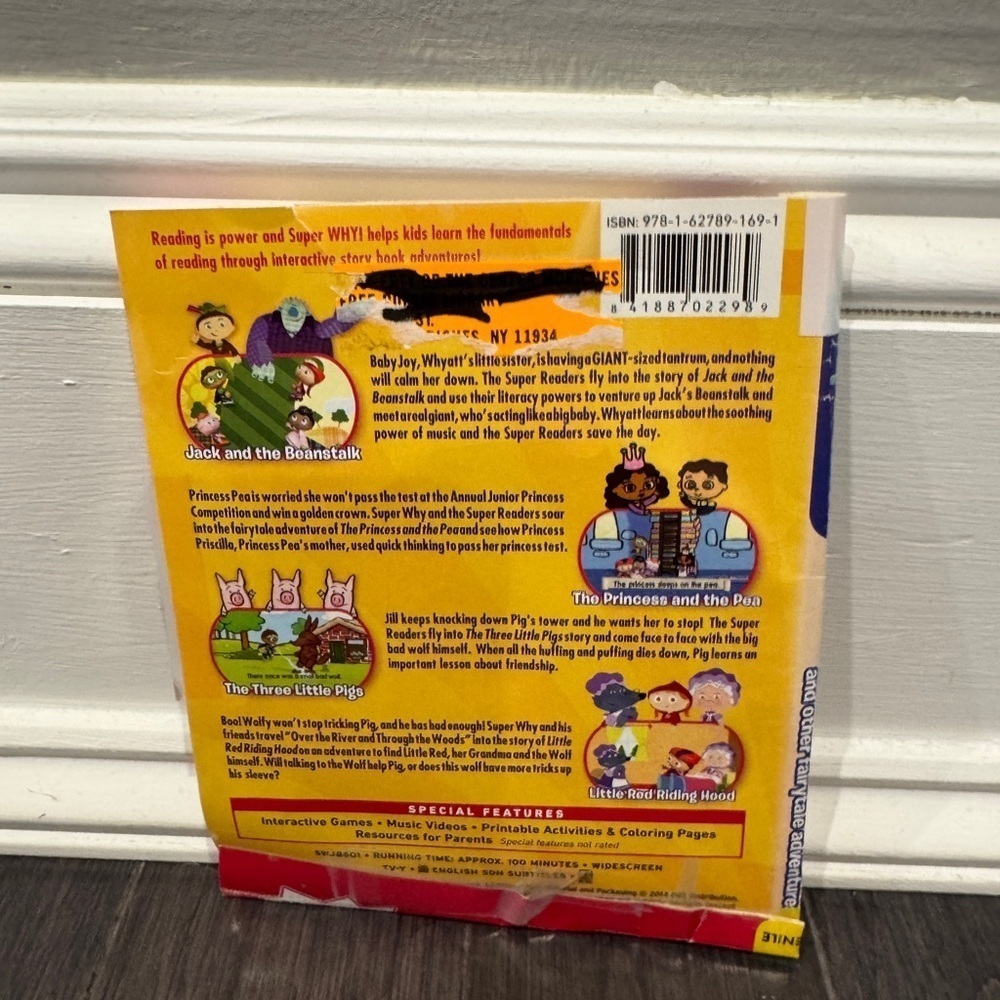 PBS Kids Jack and the Beanstalk & Other Stories DVD- no Case - Picture 2 of 5